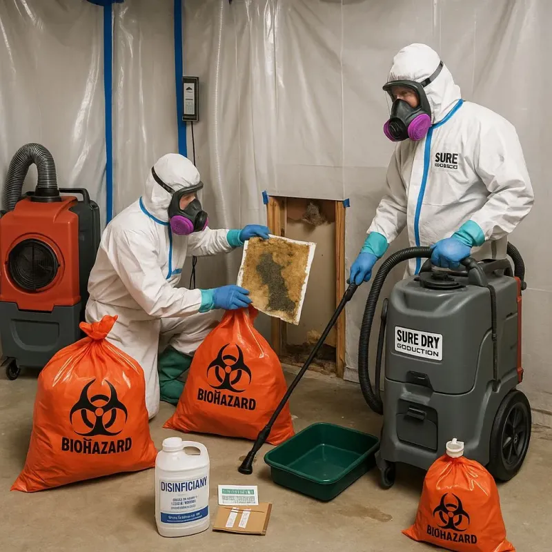 Contaminated Water Handling Protocols process in New Carlisle, IN