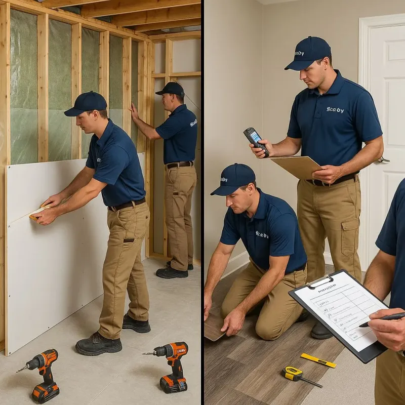Repairs and Reconstruction process in New Carlisle, IN