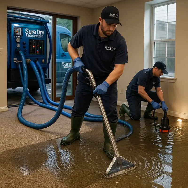 Water Extraction and Removal process in New Carlisle, IN